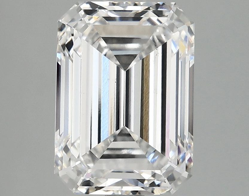 3.08 Carat Emerald Shaped Ideal Cut VS1 IGI Certified Lab Grown Diamond