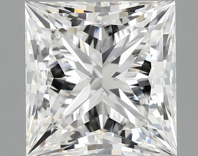1.81 Carat Princess Shaped Ideal Cut VVS2 IGI Certified Lab Grown Diamond