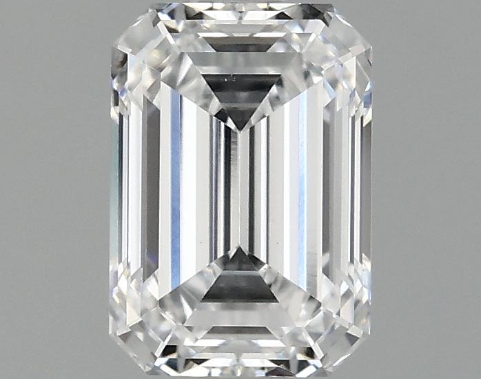 1.1 Carat Emerald Shaped Ideal Cut VVS2 IGI Certified Lab Grown Diamond