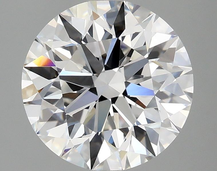 2.52 Carat Round Shaped Excellent Cut VVS2 IGI Certified Lab Grown Diamond