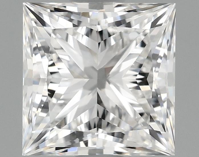 1.09 Carat Princess Shaped Ideal Cut VVS1 IGI Certified Lab Grown Diamond