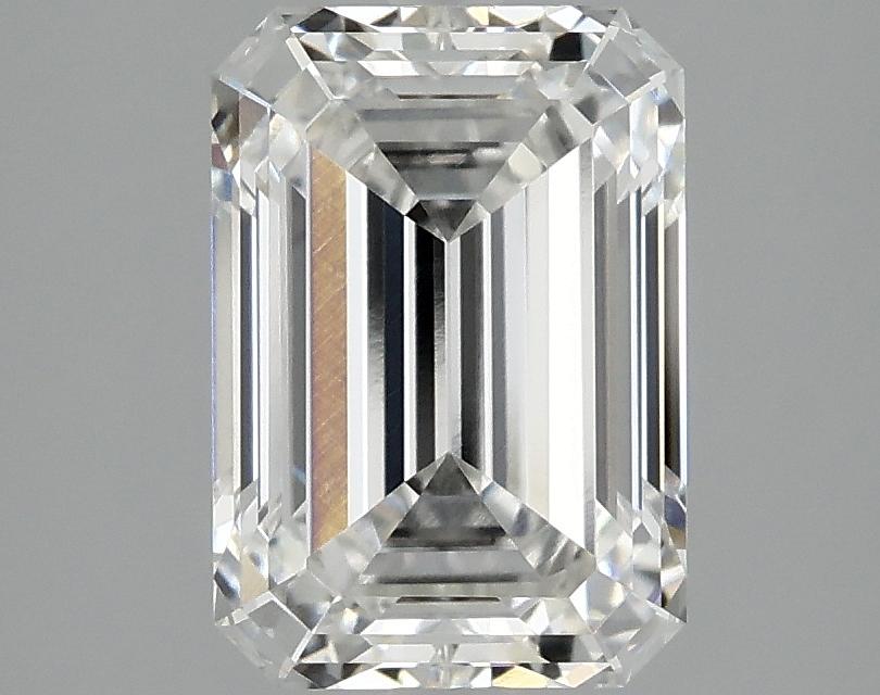 2.59 Carat Emerald Shaped Ideal Cut VVS2 IGI Certified Lab Grown Diamond