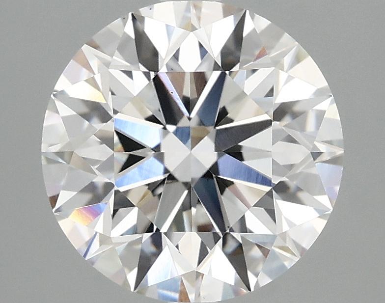 2.96 Carat Round Shaped Excellent Cut VS1 IGI Certified Lab Grown Diamond