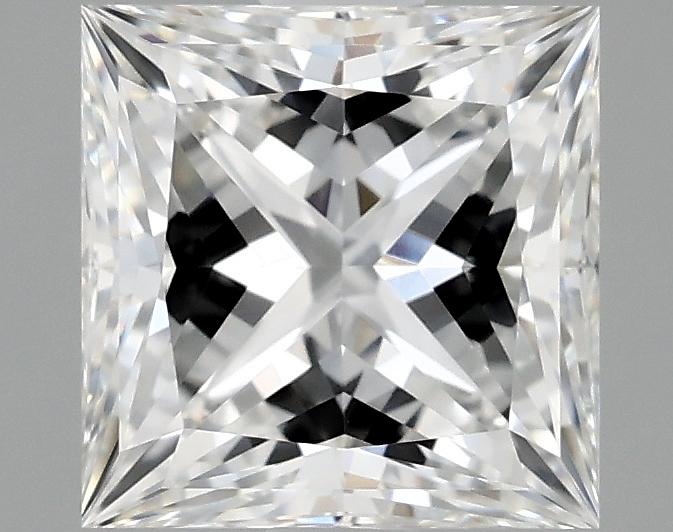 1.57 Carat Princess Shaped Ideal Cut VVS2 IGI Certified Lab Grown Diamond