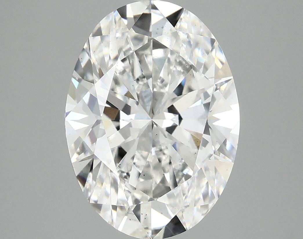 3.93 Carat Oval Shaped Excellent Cut SI1 IGI Certified Lab Grown Diamond