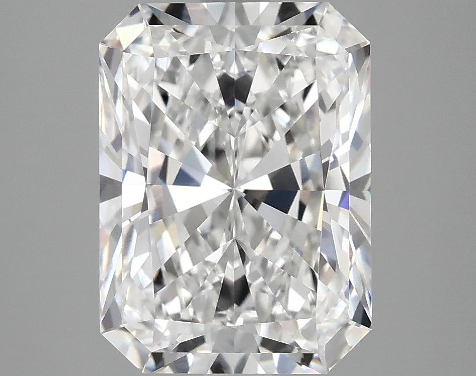 4.09 Carat Radiant Shaped Excellent Cut VVS2 IGI Certified Lab Grown Diamond