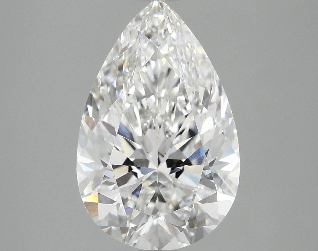 3.1 Carat Pear Shaped Ideal Cut VVS2 IGI Certified Lab Grown Diamond