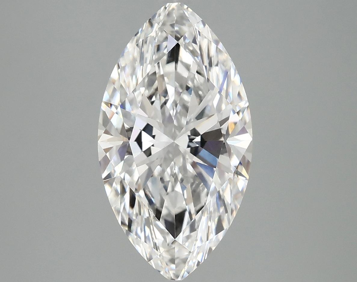 3.07 Carat Marquise Shaped Excellent Cut VVS2 IGI Certified Lab Grown Diamond