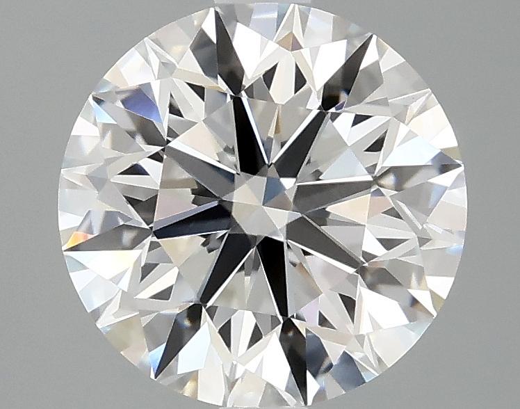 2.57 Carat Round Shaped Excellent Cut VVS2 IGI Certified Lab Grown Diamond