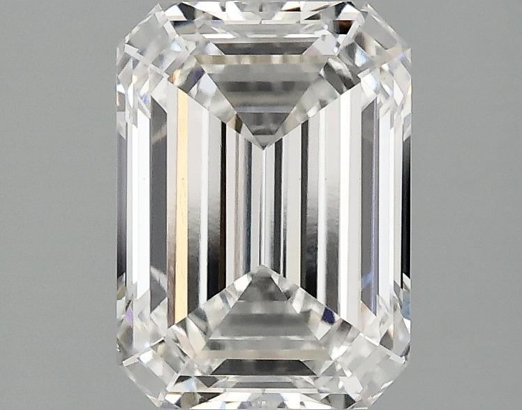2.08 Carat Emerald Shaped Excellent Cut VVS2 IGI Certified Lab Grown Diamond