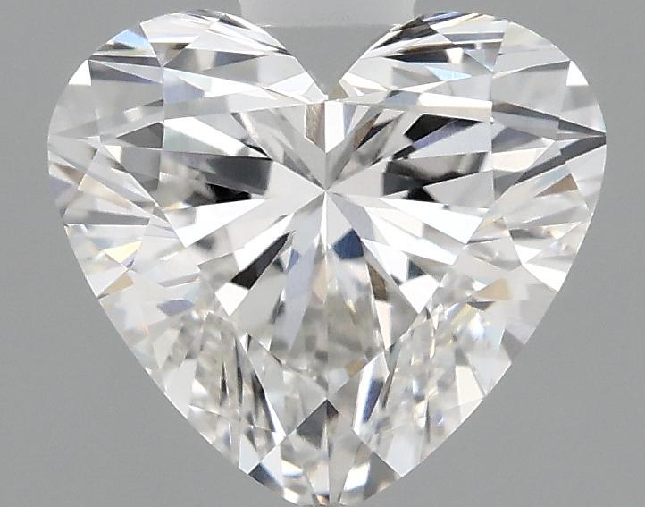 1.05 Carat Heart Shaped Ideal Cut VVS2 IGI Certified Lab Grown Diamond
