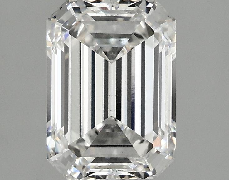 2.09 Carat Emerald Shaped Ideal Cut VS2 IGI Certified Lab Grown Diamond