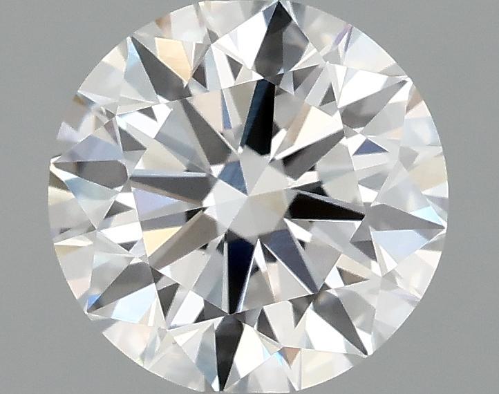 1.47 Carat Round Shaped Ideal Cut VVS2 IGI Certified Lab Grown Diamond