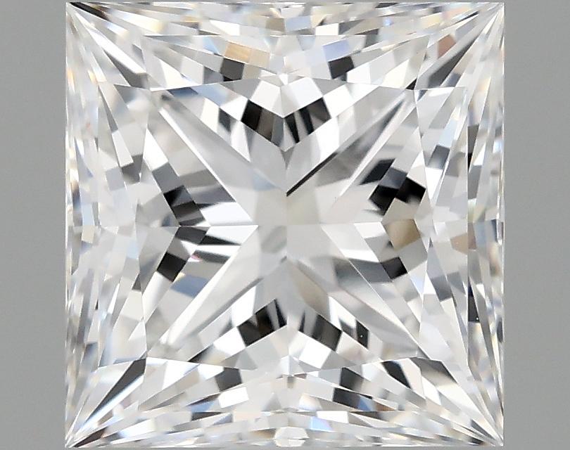 2.1 Carat Princess Shaped Ideal Cut VVS2 IGI Certified Lab Grown Diamond