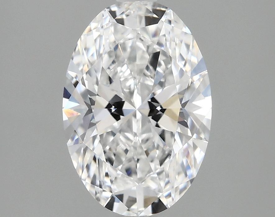 1.5 Carat Oval Shaped Ideal Cut VVS2 IGI Certified Lab Grown Diamond