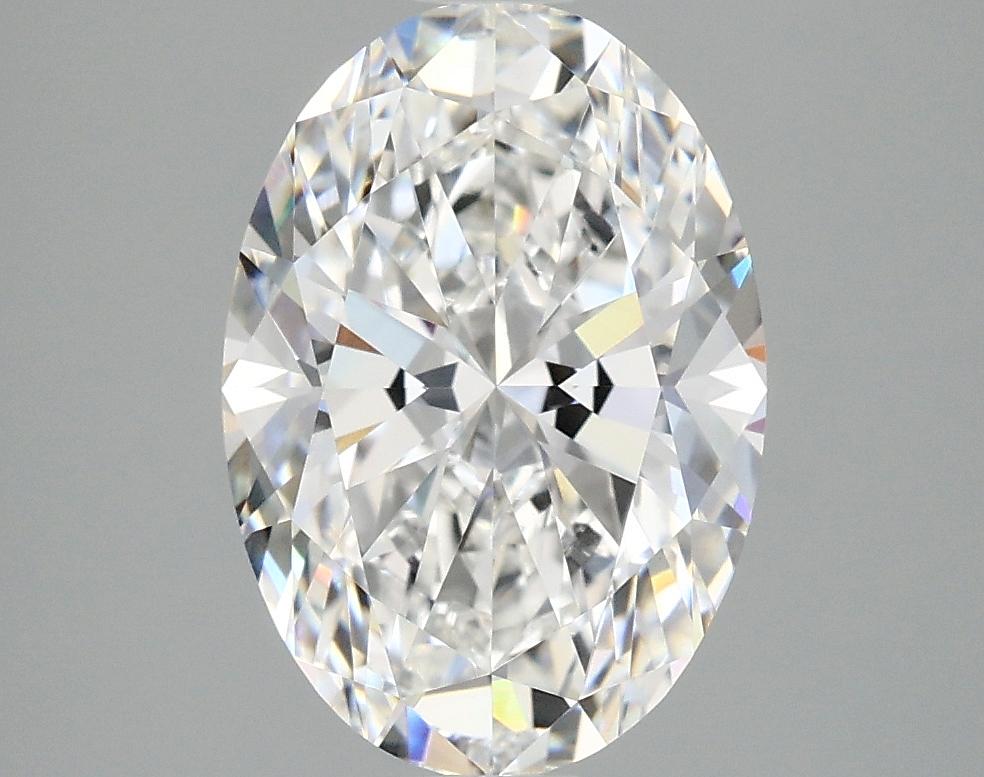 3.05 Carat Oval Shaped Ideal Cut VVS2 IGI Certified Lab Grown Diamond