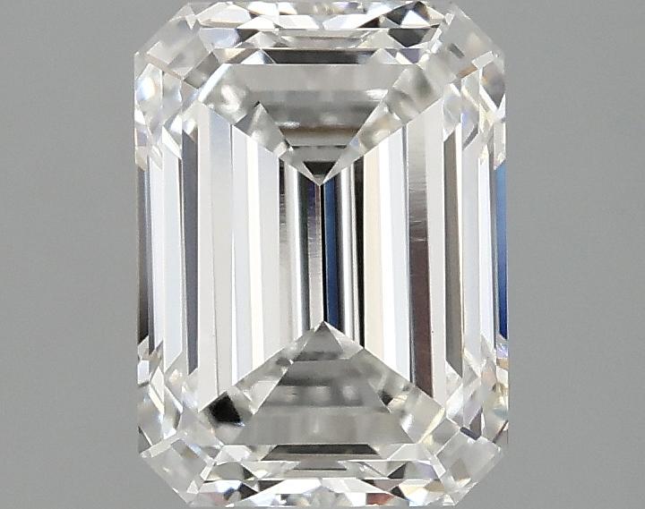 2.07 Carat Emerald Shaped Excellent Cut VVS2 IGI Certified Lab Grown Diamond