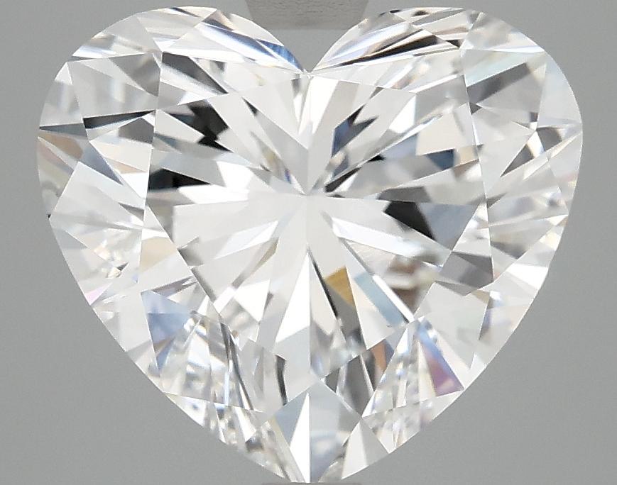 4.09 Carat Heart Shaped Ideal Cut VS1 IGI Certified Lab Grown Diamond