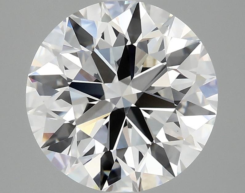 3.08 Carat Round Shaped Excellent Cut VS1 IGI Certified Lab Grown Diamond