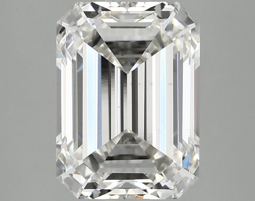 3.07 Carat Emerald Shaped Excellent Cut VS2 IGI Certified Lab Grown Diamond