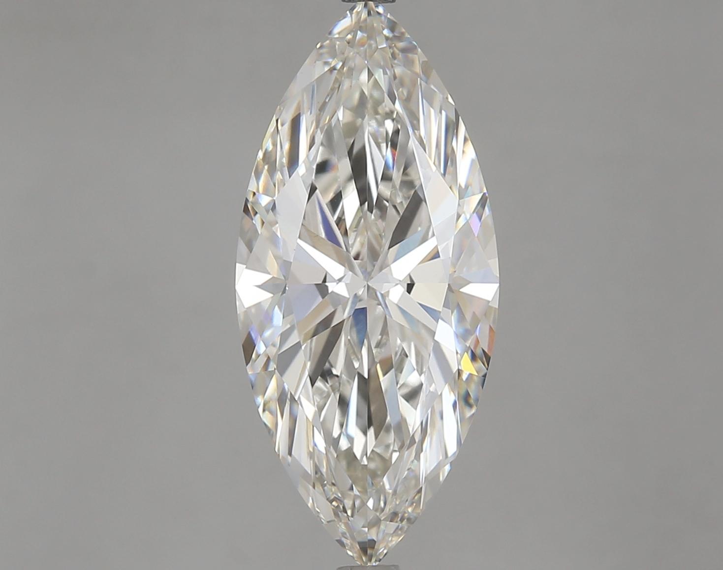 4.63 Carat Marquise Shaped Excellent Cut VS1 IGI Certified Lab Grown Diamond