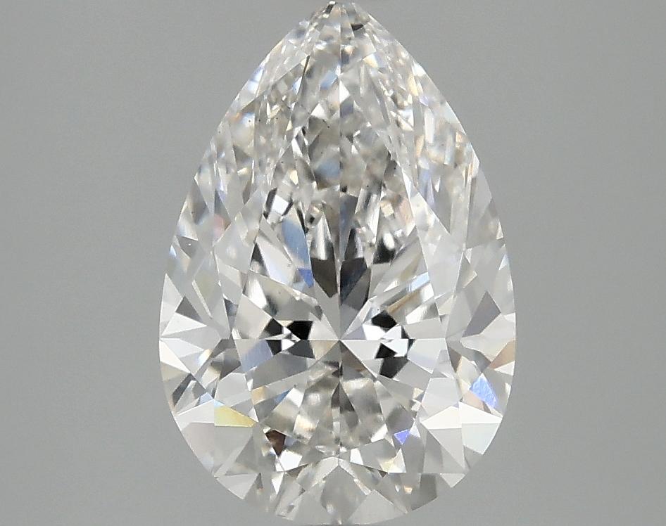 2.47 Carat Pear Shaped Excellent Cut VS1 IGI Certified Lab Grown Diamond