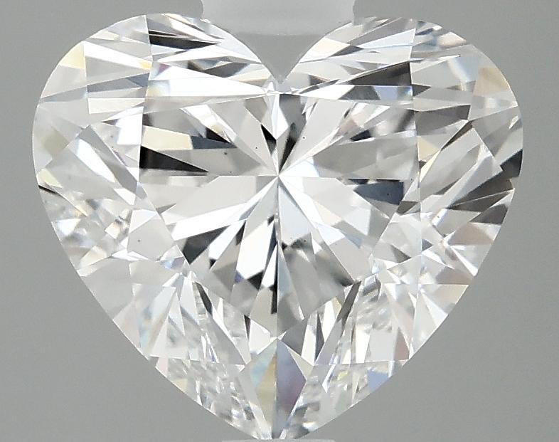 2.98 Carat Heart Shaped Ideal Cut VS1 IGI Certified Lab Grown Diamond