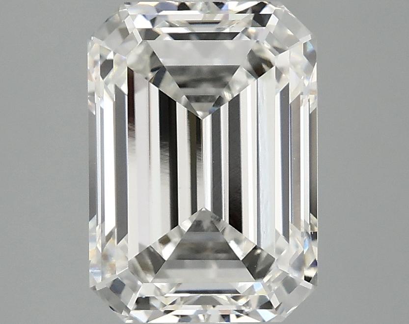 3.08 Carat Emerald Shaped Ideal Cut VS1 IGI Certified Lab Grown Diamond