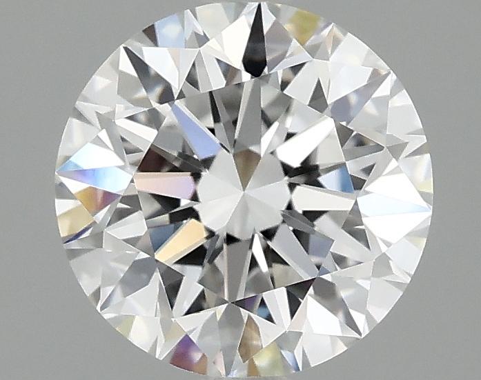 2.05 Carat Round Shaped Excellent Cut VVS2 IGI Certified Lab Grown Diamond