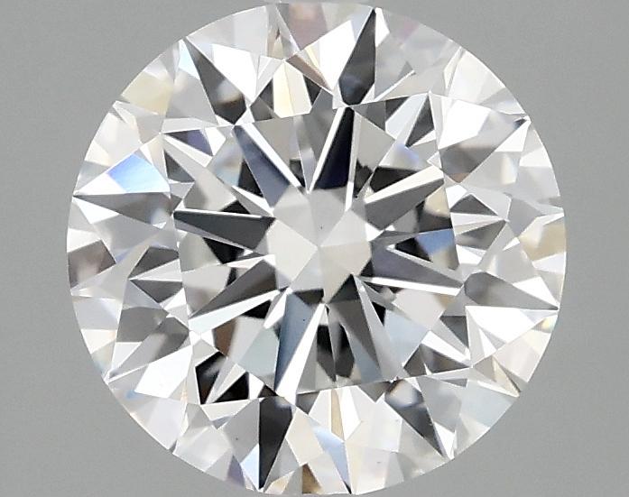 2.04 Carat Round Shaped Excellent Cut VVS2 IGI Certified Lab Grown Diamond