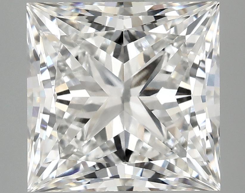 5.04 Carat Princess Shaped Ideal Cut VVS2 IGI Certified Lab Grown Diamond