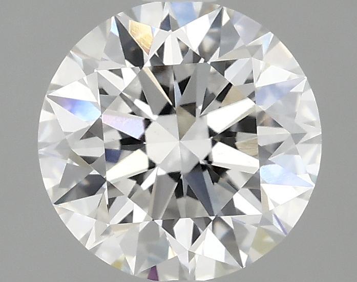 2.07 Carat Round Shaped Excellent Cut VS1 IGI Certified Lab Grown Diamond