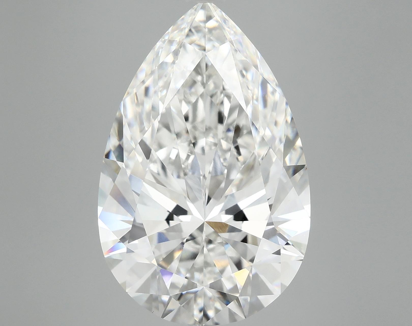 10.24 Carat Pear Shaped Excellent Cut VVS2 IGI Certified Lab Grown Diamond