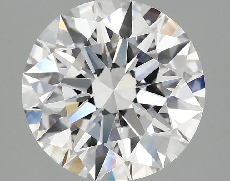 2.55 Carat Round Shaped Ideal Cut VVS2 IGI Certified Lab Grown Diamond