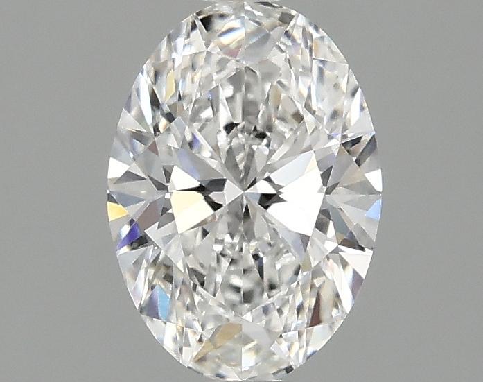 1.08 Carat Oval Shaped Ideal Cut VVS2 IGI Certified Lab Grown Diamond