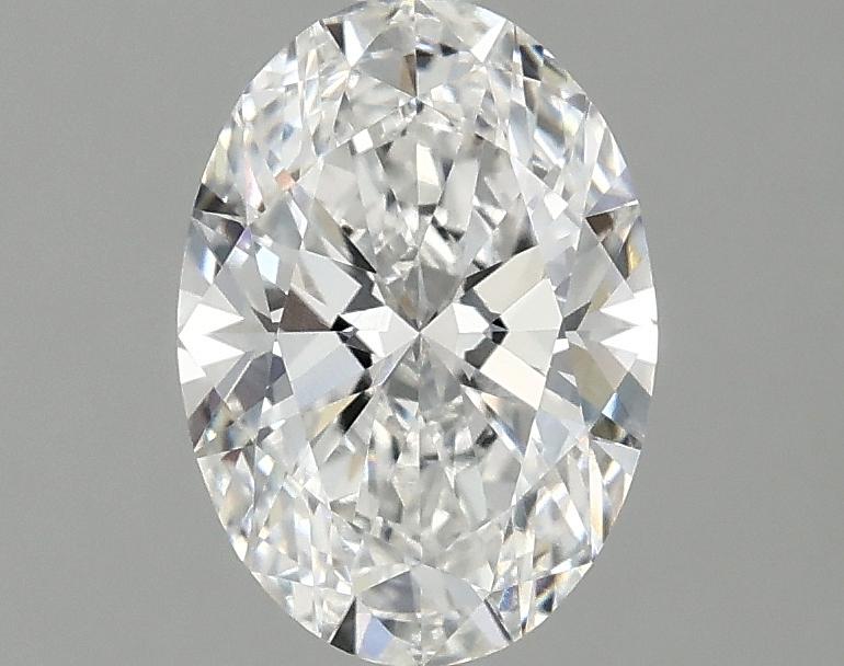 1.45 Carat Oval Shaped Ideal Cut VVS2 IGI Certified Lab Grown Diamond