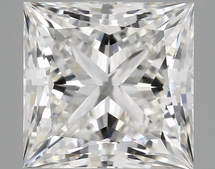 2.08 Carat Princess Shaped Ideal Cut VVS2 IGI Certified Lab Grown Diamond