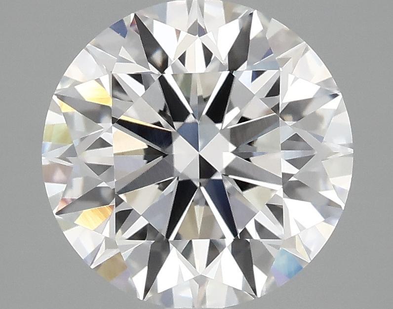 3.07 Carat Round Shaped Ideal Cut VVS2 IGI Certified Lab Grown Diamond
