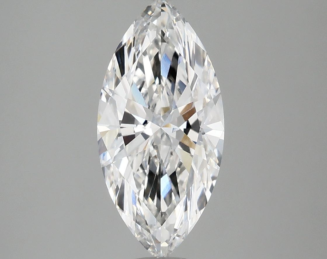 1.97 Carat Marquise Shaped Excellent Cut VVS2 IGI Certified Lab Grown Diamond
