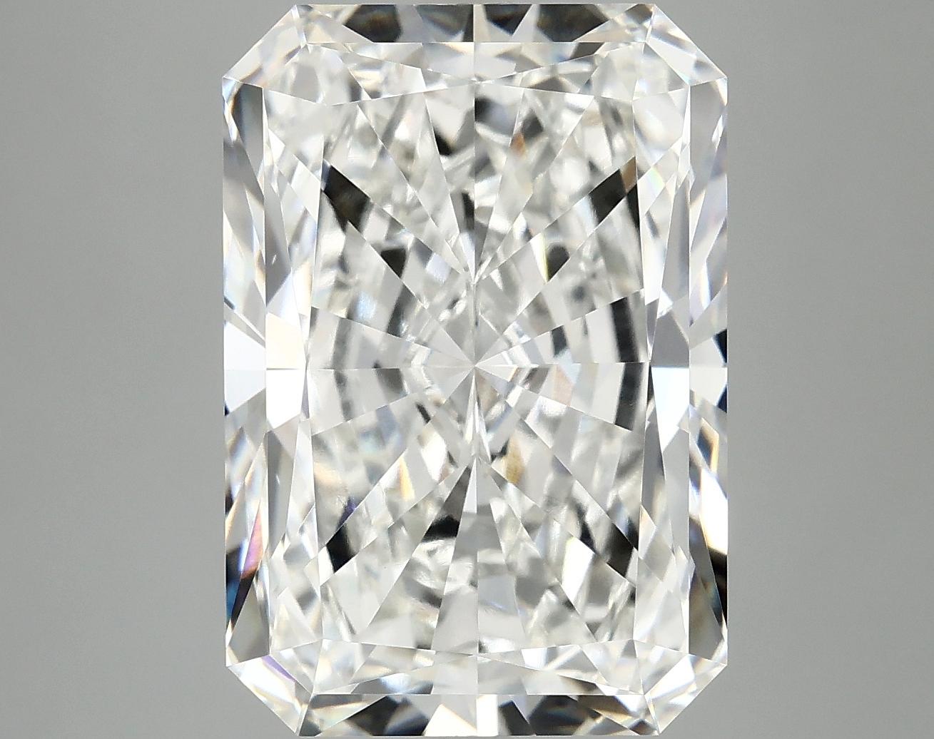 10.0 Carat Radiant Shaped Ideal Cut VVS2 IGI Certified Lab Grown Diamond
