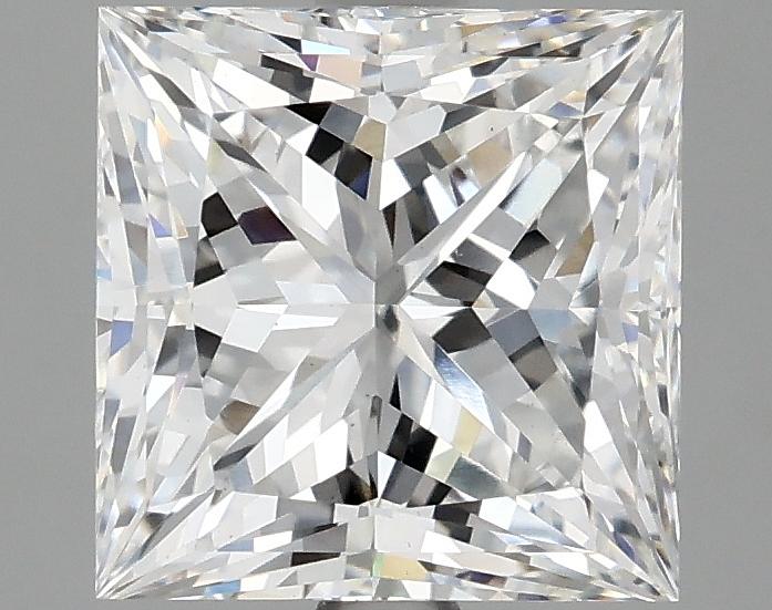 3.02 Carat Princess Shaped Ideal Cut VS1 IGI Certified Lab Grown Diamond