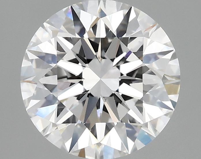 2.05 Carat Round Shaped Excellent Cut VVS2 IGI Certified Lab Grown Diamond