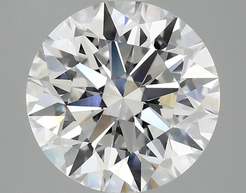 3.1 Carat Round Shaped Excellent Cut VVS2 IGI Certified Lab Grown Diamond