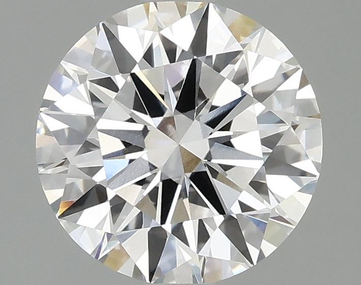 2.05 Carat Round Shaped Ideal Cut VVS2 IGI Certified Lab Grown Diamond