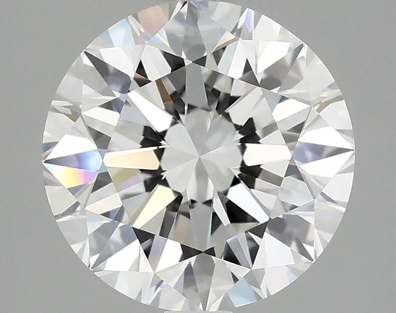2.97 Carat Round Shaped Excellent Cut VVS2 IGI Certified Lab Grown Diamond
