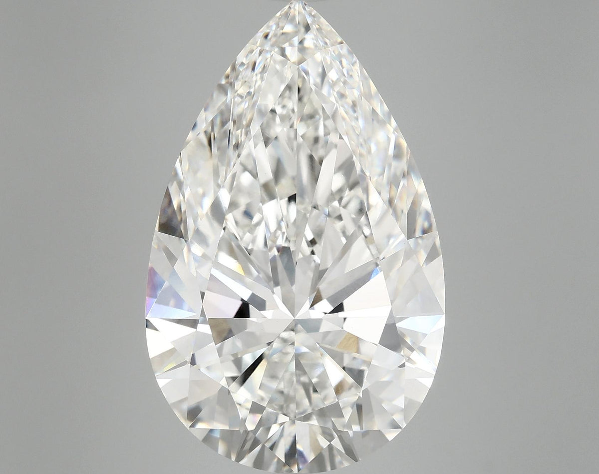 11.06 Carat Pear Shaped Ideal Cut VVS2 IGI Certified Lab Grown Diamond
