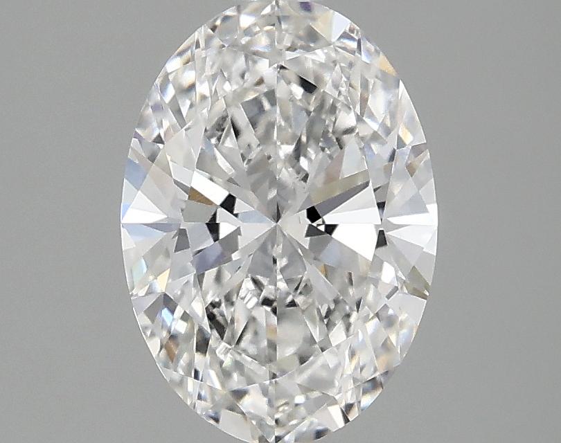 1.5 Carat Oval Shaped Ideal Cut VVS2 IGI Certified Lab Grown Diamond