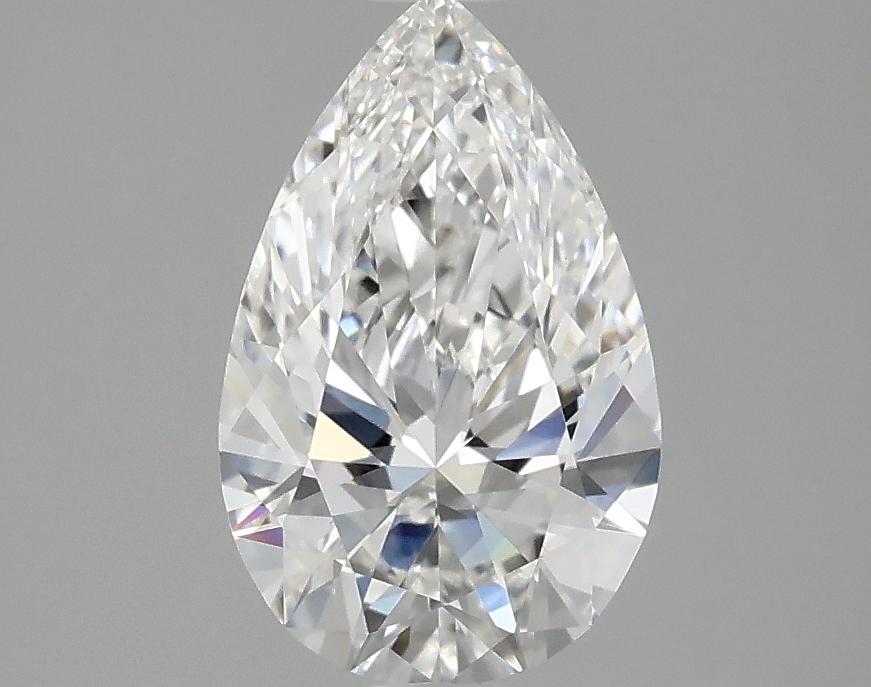 1.35 Carat Pear Shaped Ideal Cut VVS2 IGI Certified Lab Grown Diamond