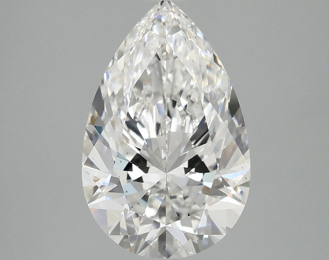 3.09 Carat Pear Shaped Ideal Cut VS2 IGI Certified Lab Grown Diamond