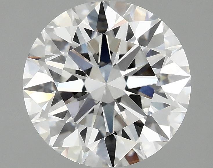 2.55 Carat Round Shaped Ideal Cut VVS2 IGI Certified Lab Grown Diamond
